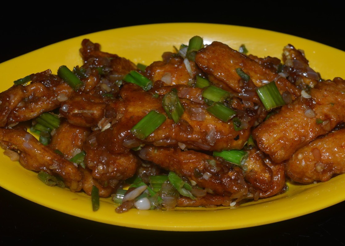 Baby corn Manchurian