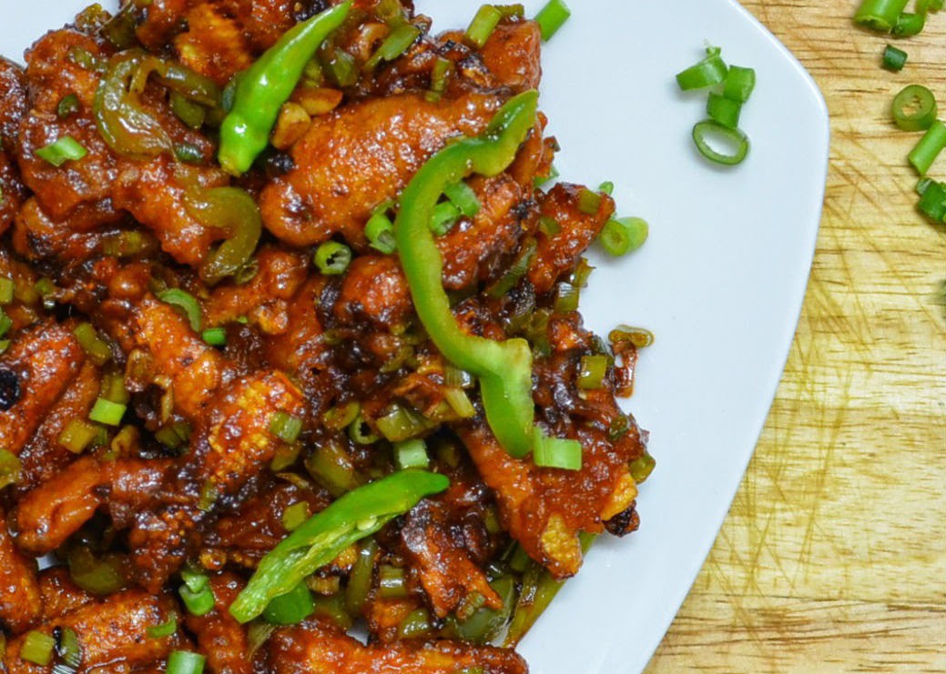 Baby corn Chilly