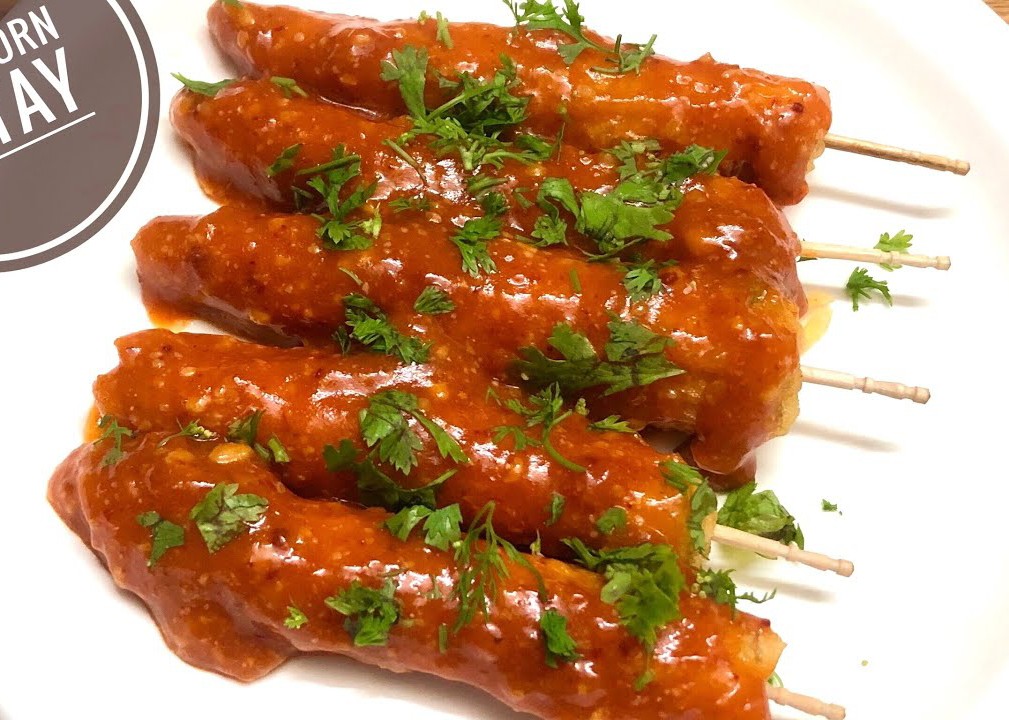 Baby corn Satay