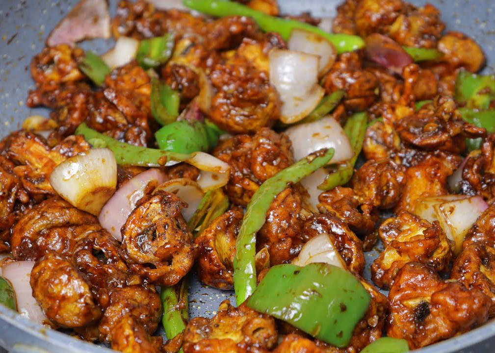 Mushroom Chilly
