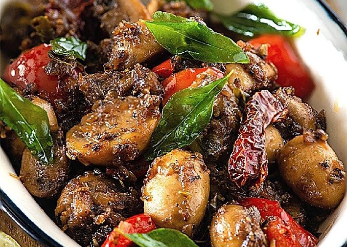 Mushroom Pepper Dry