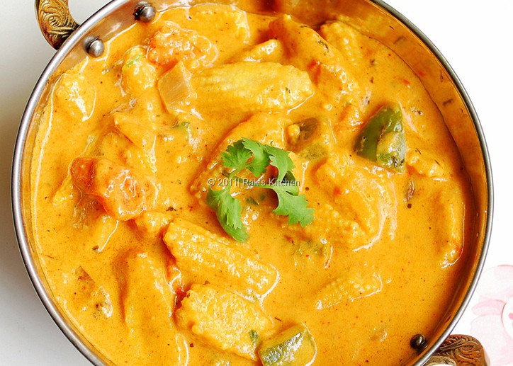 Baby corn Masala