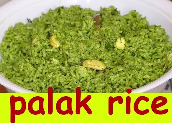 Palak Rice