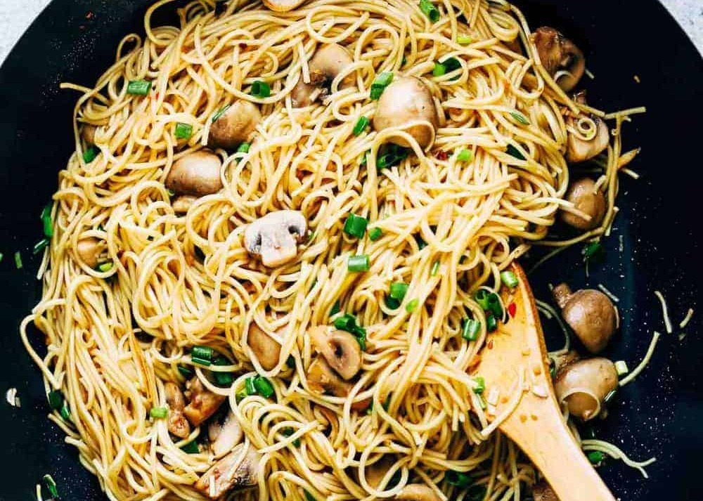 Mushroom Noodles